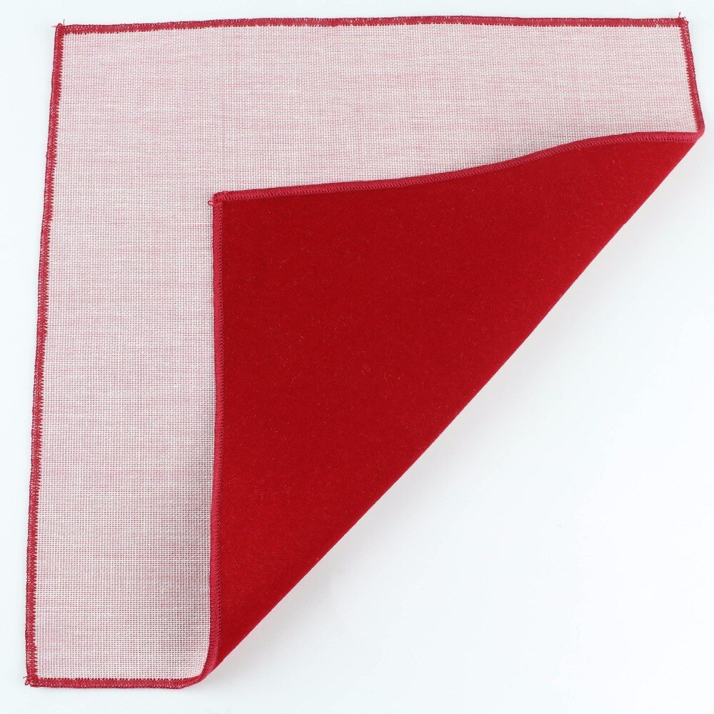 Starke fest Mikro Wildleder- Taschentuch Bräutigam Leder Herren Plaid Weiche Schals Für Männer Taschentücher Tasche Platz Taschentücher