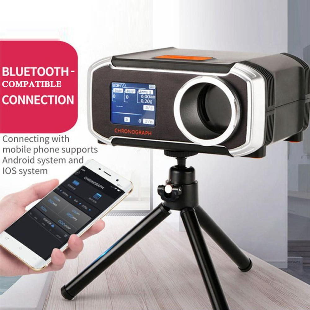 Shooting Chronograph Shooting Speed Meter Ball Velocity Energy Measurement Bullet Speed Bluetooth Different function Selection