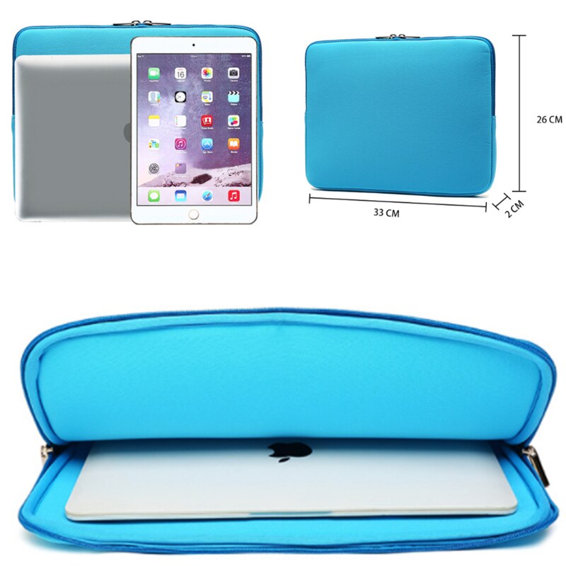Soft Laptop Notebook Case Tablet Sleeve Cover Bag 13" for Macbook Matebook Retina 13" Sleeve Case Cover