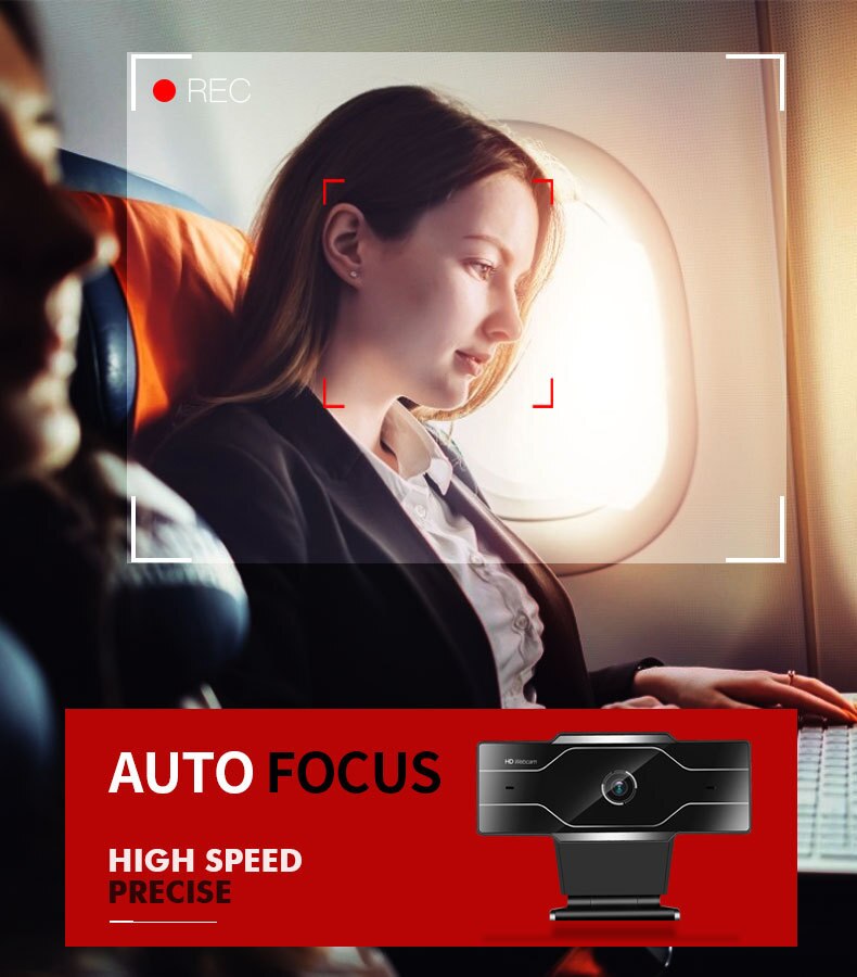 HD Webcam 2K 1080P 720P 480P With Microphone USB Camera For PC/Mac Laptop Desktop Video Call Desktop Web Camera