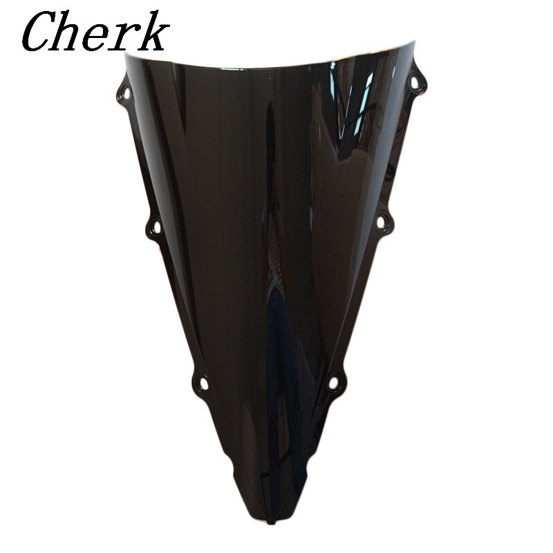 Pare-brise à Double bulle noire pour YAMAHA YZF R1 2002-2003 YZF-R1 02 03,