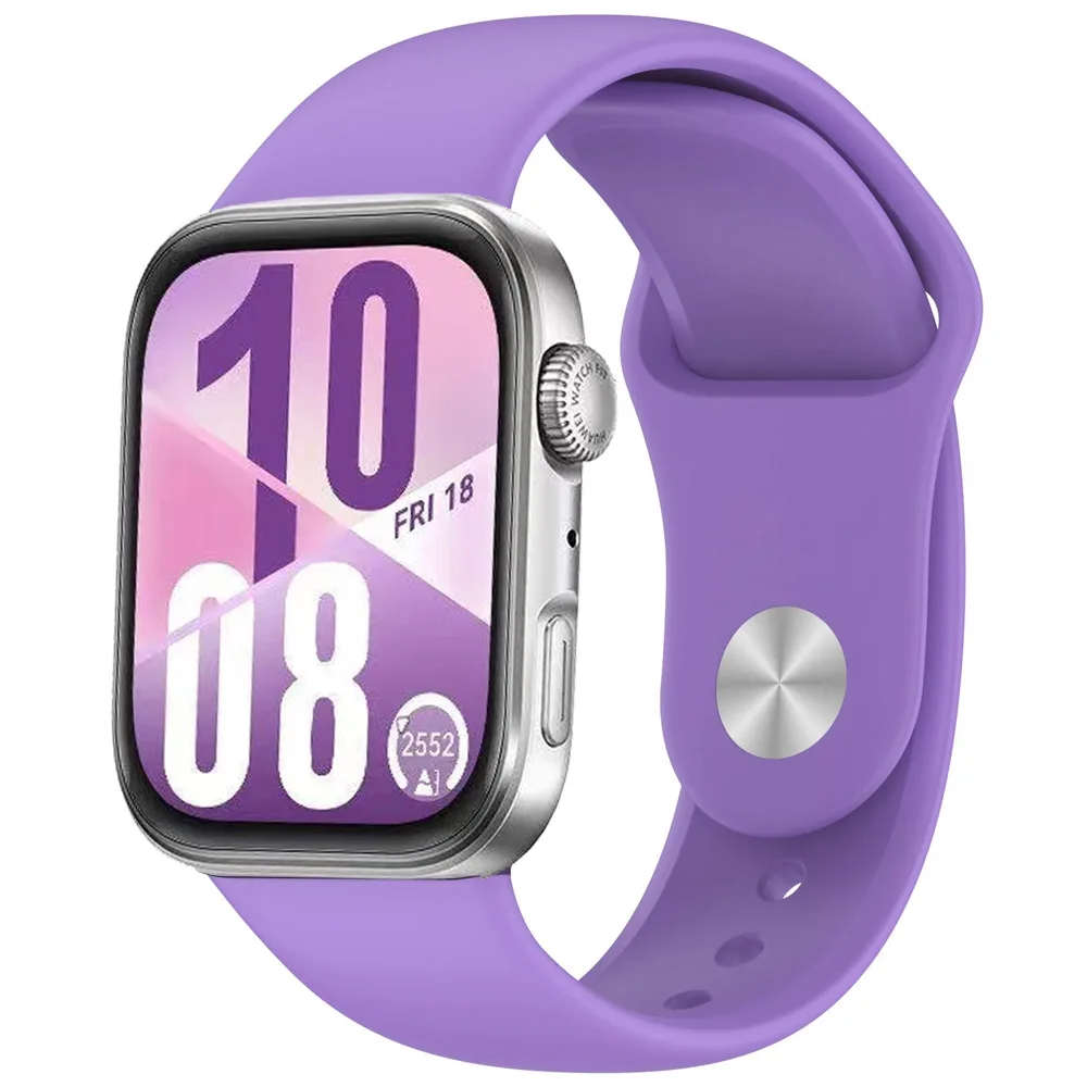 Bracelet en Silicone pour montre Huawei Fit 4/3, Bracelet de remplacement pour montre intelligente Huawei Watch Fit 4 pro, accessoires Correa: noir de charbon / 14 millimètres