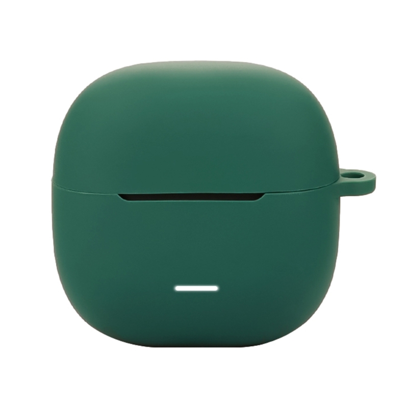 Draadloze oordopjes Siliconen omhulsel Zachte hoes voor Buds 6 lite Flexibele hoes: Donkergroen