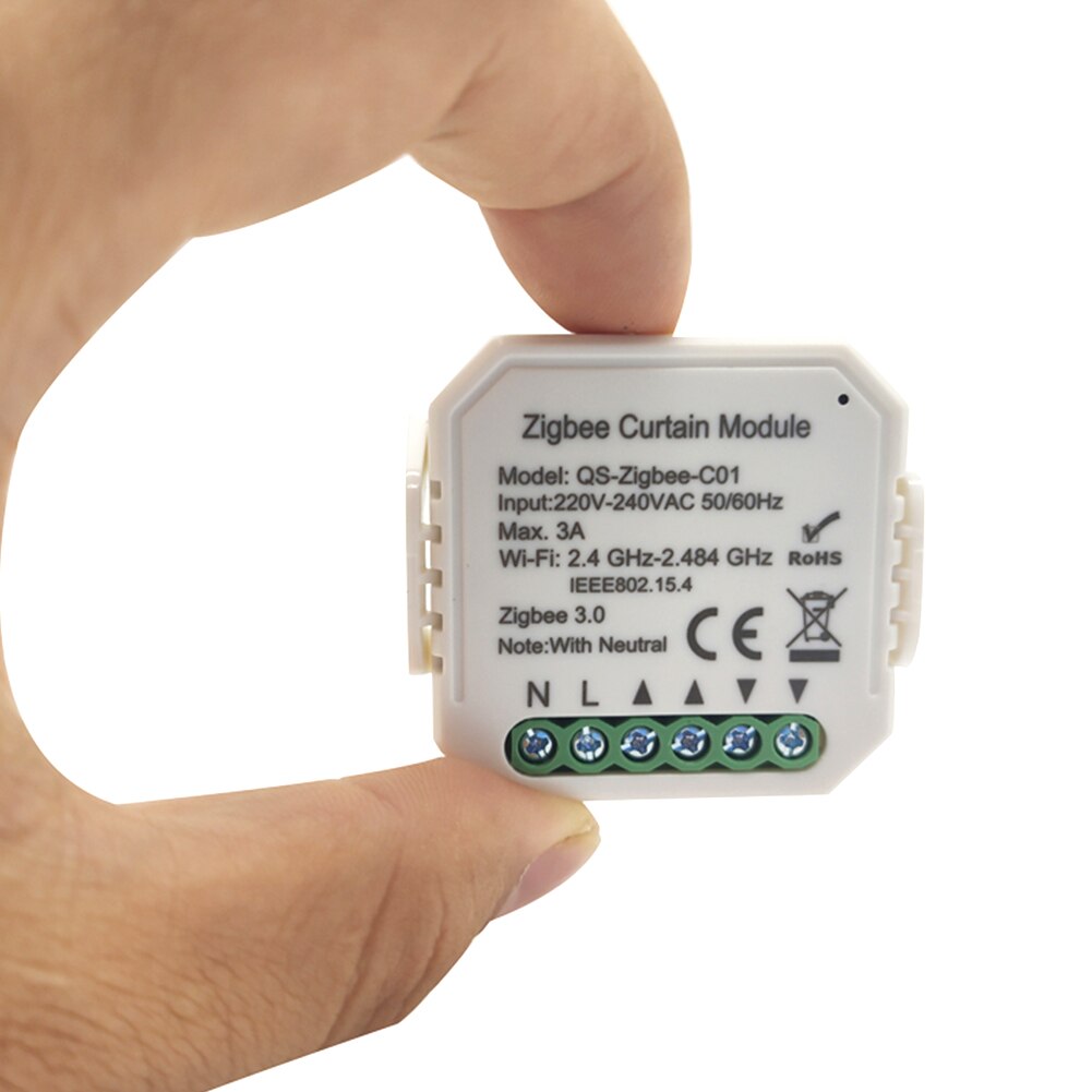 Practical Easy Install Zigbee App Remote Control Blind Motor Home Curtain Switch Module For Roller Shutter With Timer Bedroom