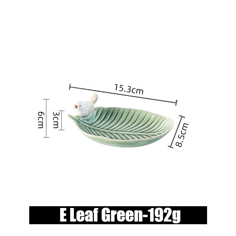 Nette Vogel Tablett Keramik Schmuck Lagerung Tabletts Kreative Regal Dim Sum Dessert Platte Wohnkultur Tee Tisch Desktop Dekoration Schüssel: Orange