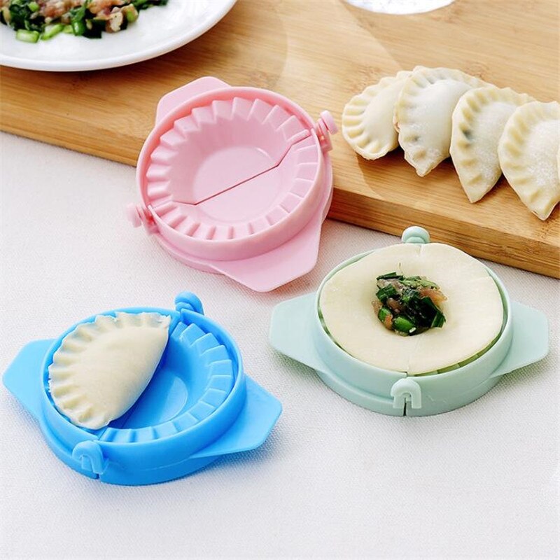 Hand Knijpen Dumplings Map China Knoedel Maker Deeg Druk Dumpling Pie Ravioli Mould