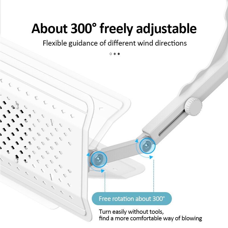 Adjustable Air Conditioning Cover Anti Direct Blowing Wind Deflector Scalable Air Conditioner Baffle Shield Windshield