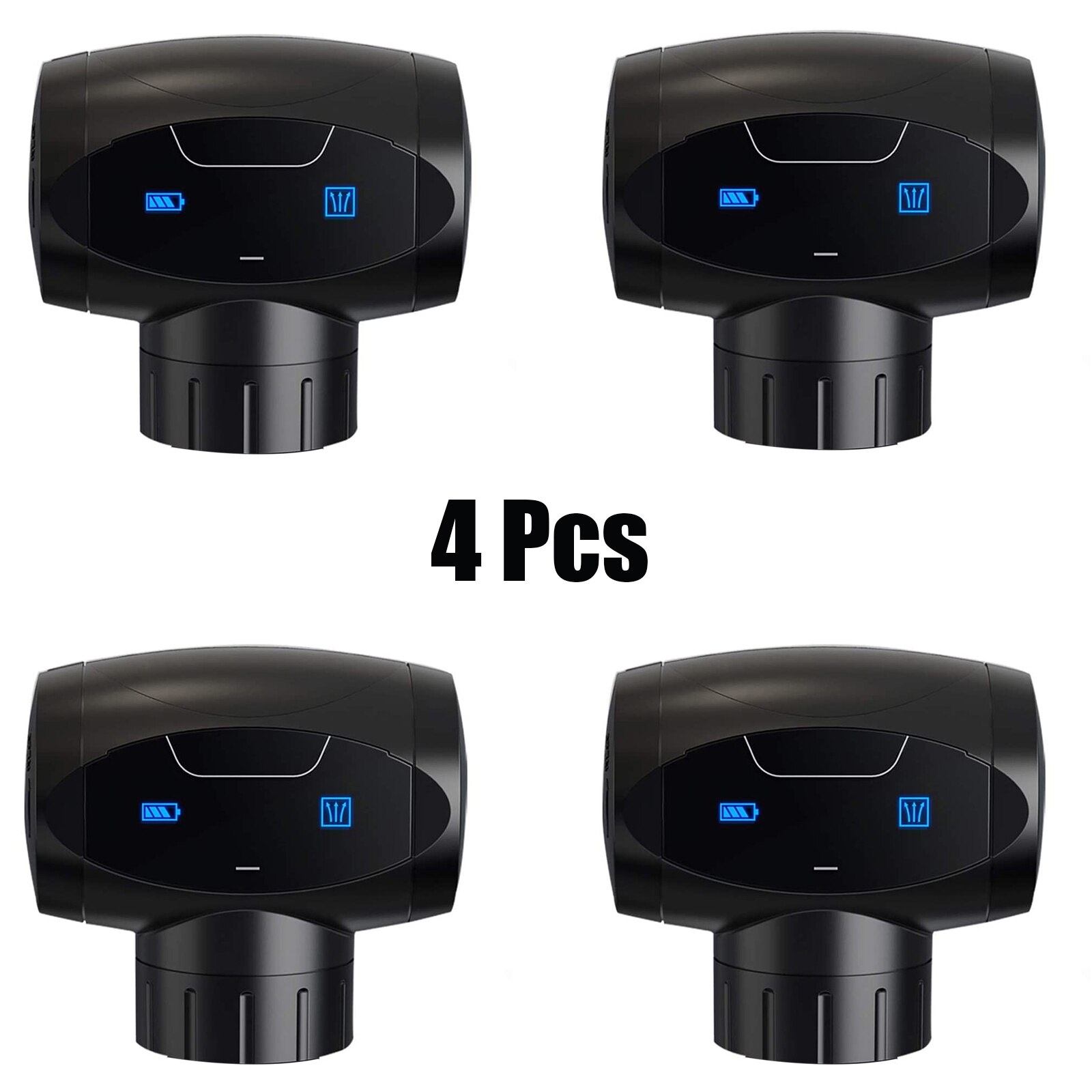 2/4PCS Electric Automatic Vacuum Wine Stopper with Dispenser Battery Powered LED Red Wine Air Pumping Vaccum Stopper Bar Tools