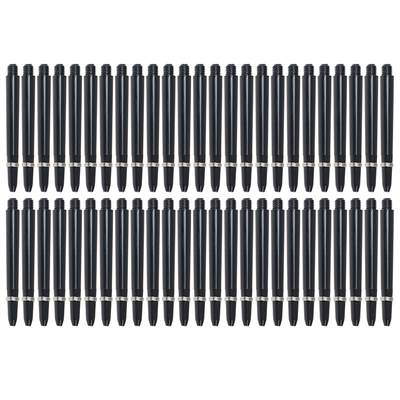50Pcs/lot Nylon Dart Shafts 2BA Screw Thread Plastic Darts Rod Stems Darts Accessories For Standard 2BA Screw Thread 48mm