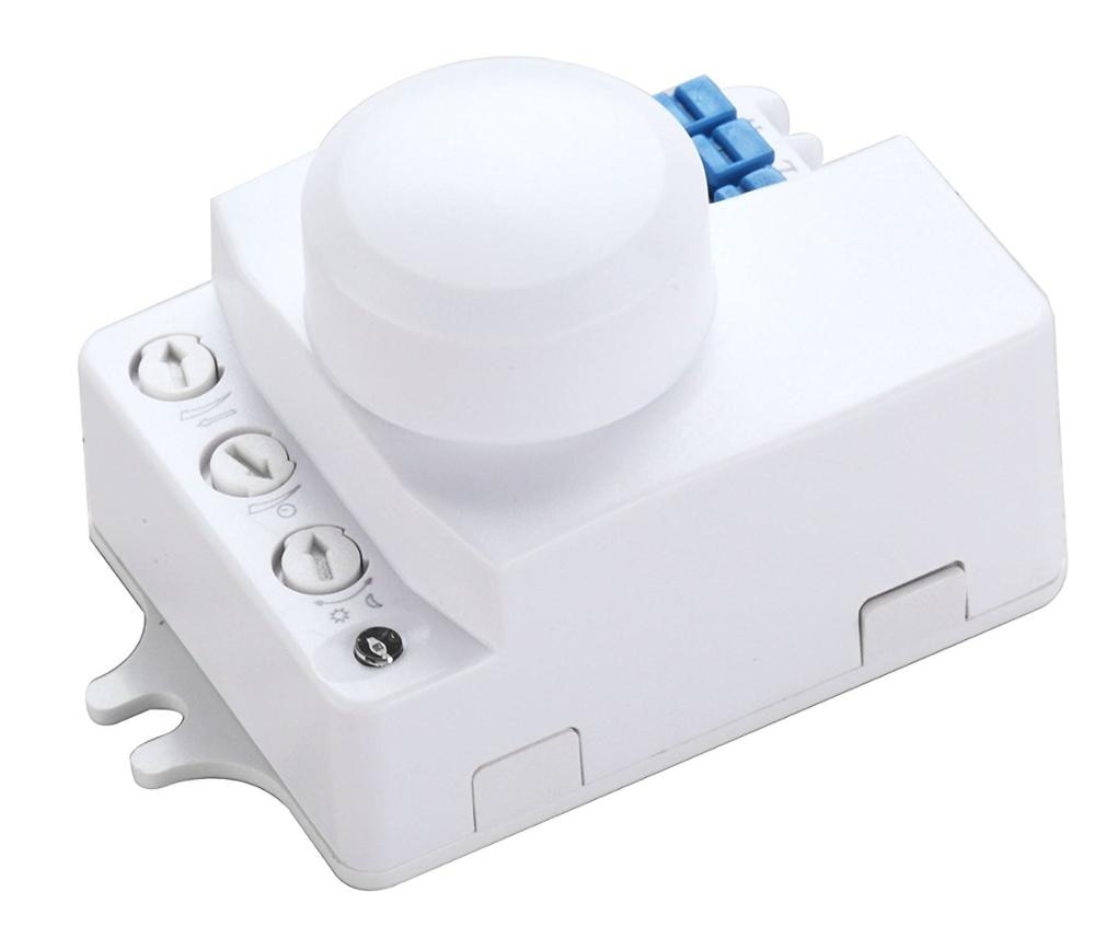 230V 5.8GHz 360 Degree Microwave Sensor Light Switch Induction Microwave Motion Sensor Switch Occupancy Sensor Automatic turn on