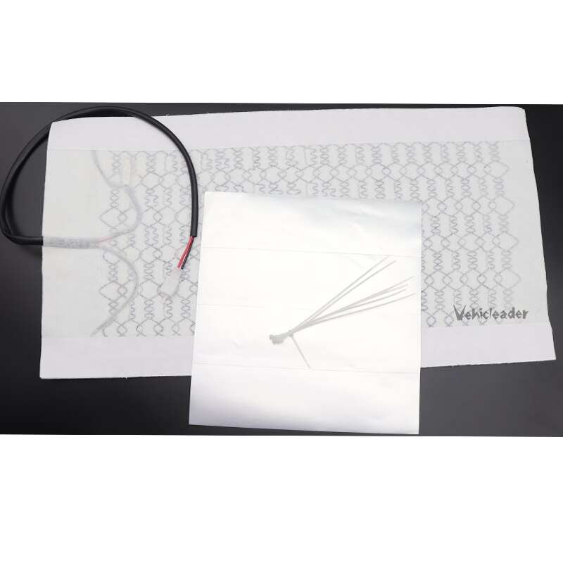 2x/4x 12V Universal Car Heated Seat Covers Pad Carbon Fiber Heated Auto Car Seat Heating Pad Winter Warmer Heater Mat 48cmx28cm