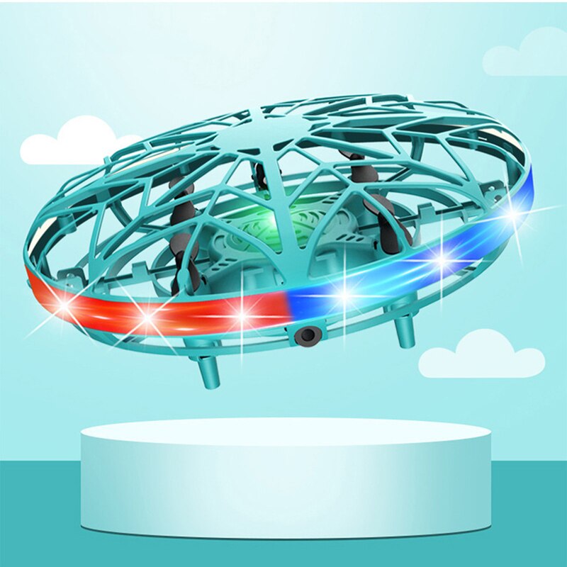 UFO bambini telecomando giocattoli elettrici per ragazzi gesto rilevamento aeroplano Fidget giocattolo antistress adulti RC Quadcopter bambini