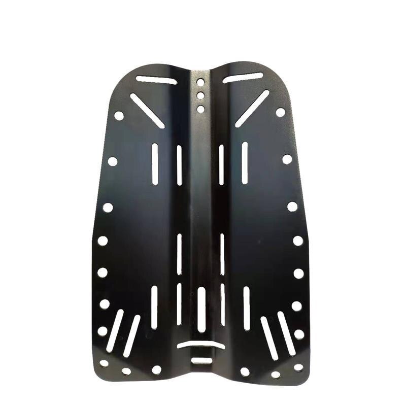 Aluminium Scuba Diving Technique Backplate Diver BCD Plate: Black
