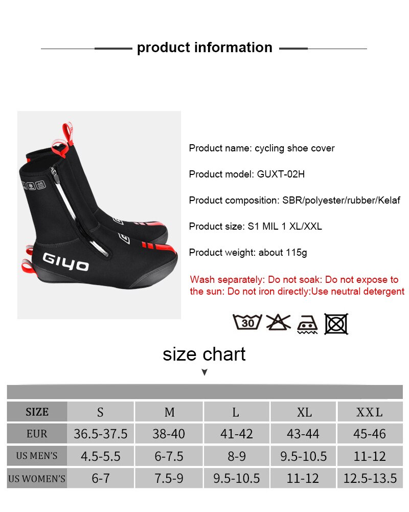 Cubierta de calzado deportivo para ciclismo, cubrezapatos térmicos de neopreno, para invierno