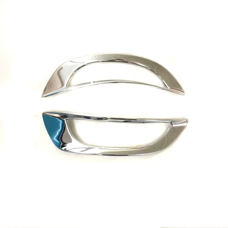 Embellecedor de luz antiniebla delantero o trasero cromado ABS para Peugeot 5008 , 2 uds. De accesorios, embellecedor de cubierta de luz para coche