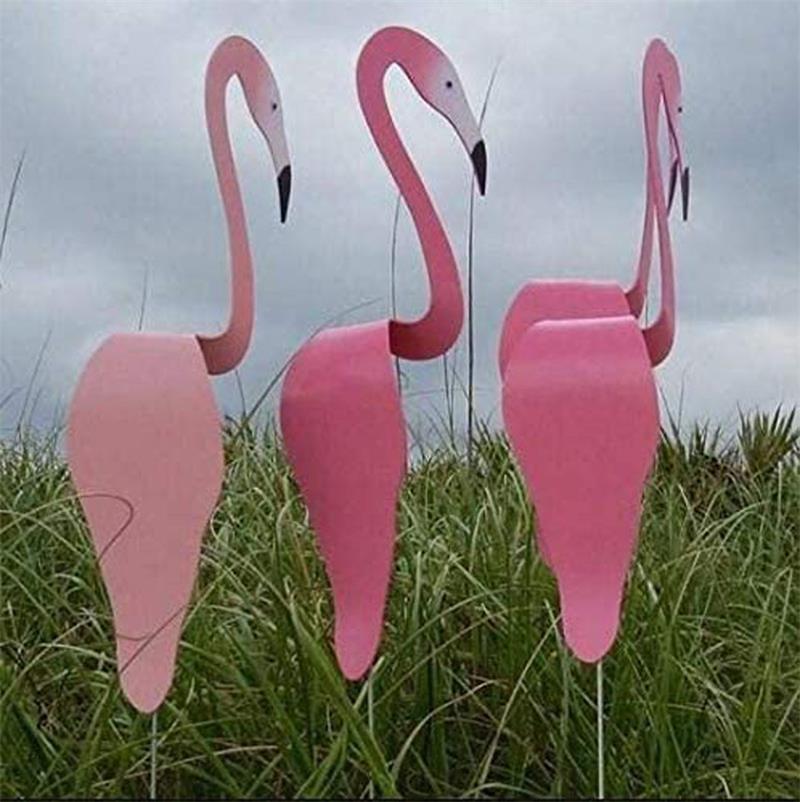 Oiseau nageur flamant rose , accessoires de décoration pour la maison, la fête de , la plage, l'arrière-cour, le jardin