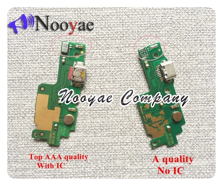 Per Huawei Y6 II Y6ii Y6-2 Porta del Caricatore del Connettore di Ricarica USB Collegare Il Cavo Della Flessione del Microfono + traccia