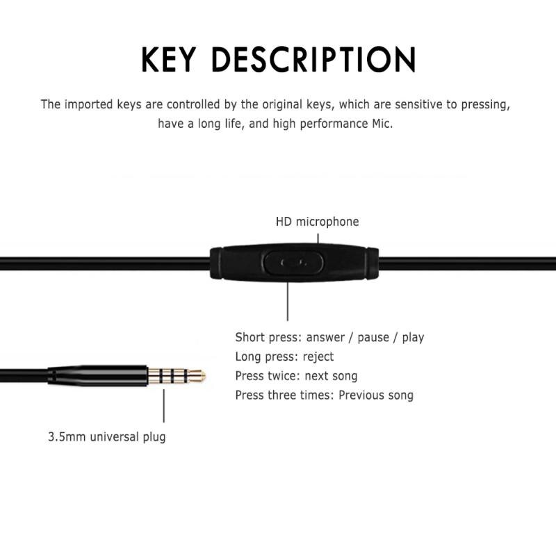 3.5mm Headphones Potable Gaming Headset Wired Earphone Fold Flat Stereo Bass Audio HiFi Headphones With Mic For Laptop PC