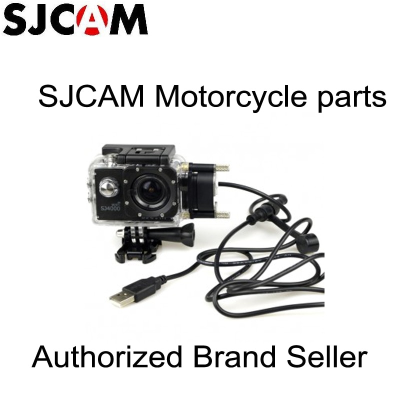 SJCAM, funda impermeable para motocicleta, para Original serie SJCAM SJ5000 para SJ4000, estuche de carga para SJ5000 Plus WiFi