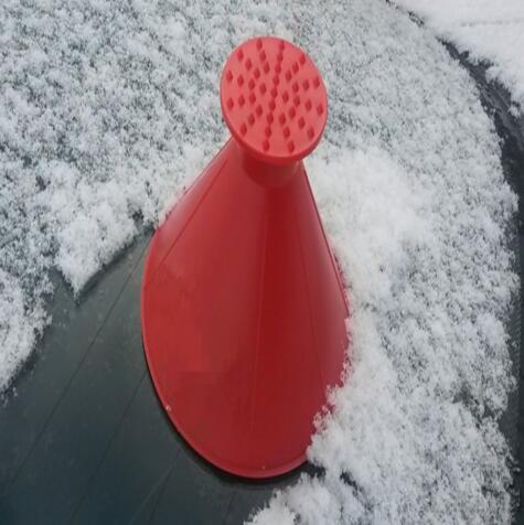Magic Car Ice Scarper Car Windshield Snow Scraper Magic Cone-Shaped Windshield Ice Scraper Snow Remover For Car Squeegees
