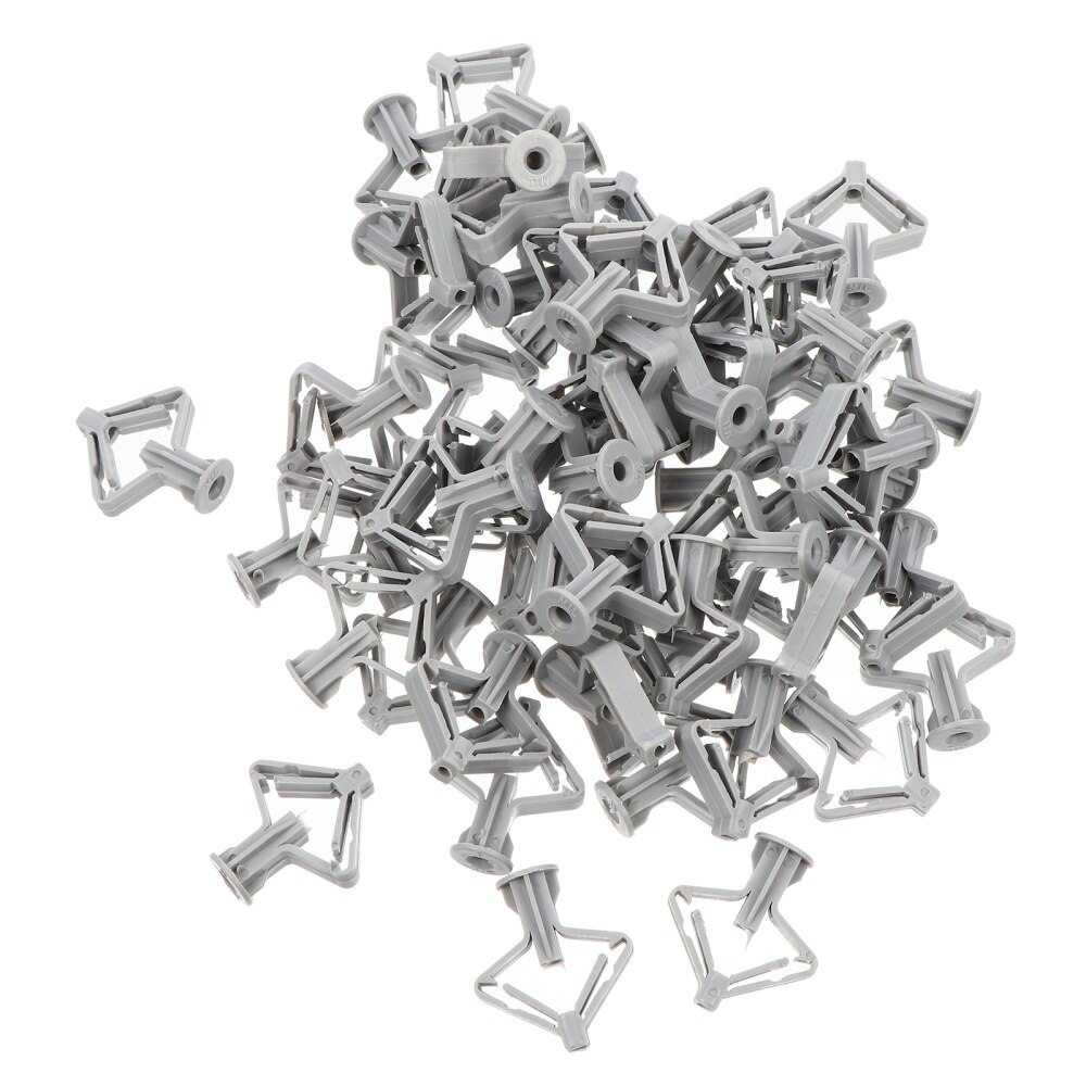 250 Pcs Anchor Premium Plastic Expansion Anchor Drywall Fixings Hardwares Accessories for Industry