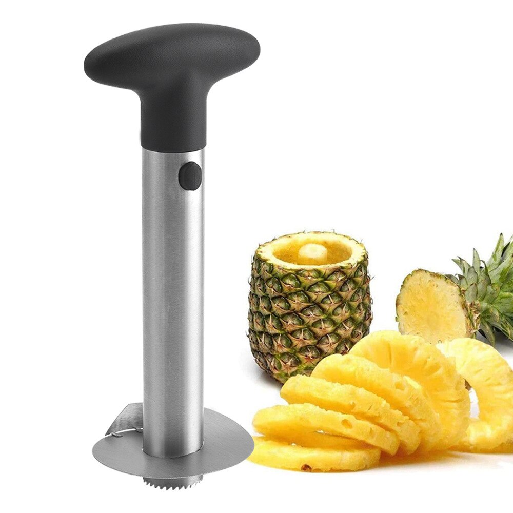 Stainless Steel Pineapple Peeler Slicers Watermelon Corer Cutter Easy Fruit Parer Cutting Tool Gadgets Home Kitchen Accessories