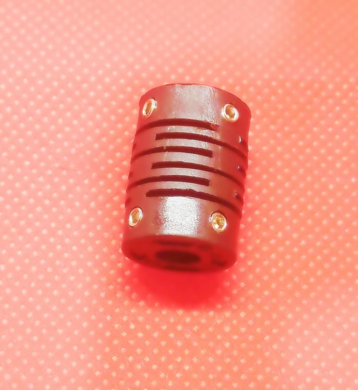 Miniature plastic coupling, motor and shaft coupling transition coupling D18xd8xL25