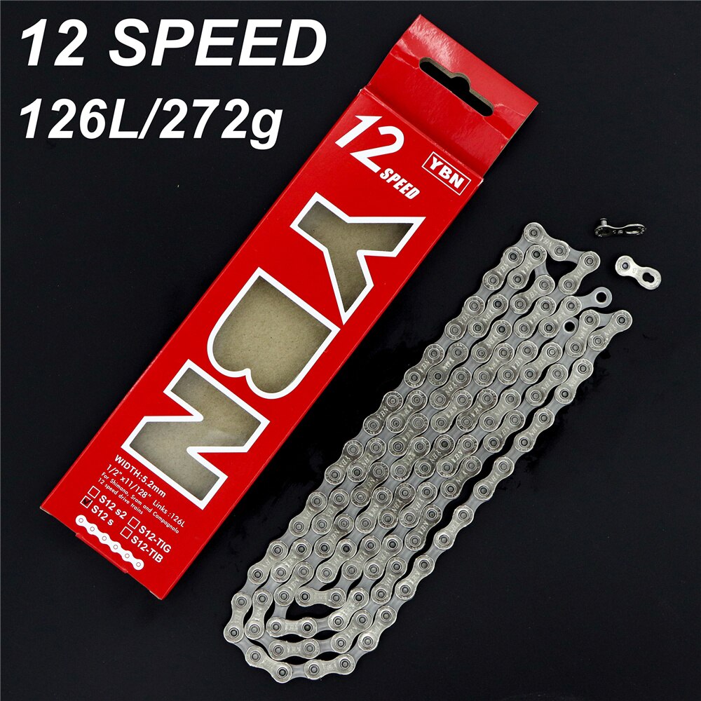 YBN 10/11/12 Speed Bicycle Chain SLA H11-TIG Gold Titanium coating MTB Road Bike Colorful Chain for SRAM/Campanolo System