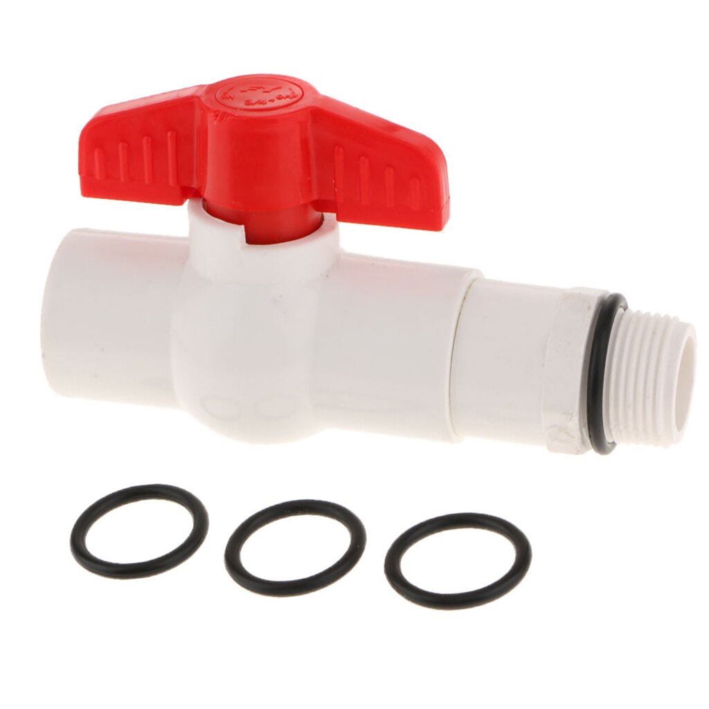 25mm Outlet Plastic Straight Drum Barrel Spigot Faucet Taps for Water 3/4 inch Connection