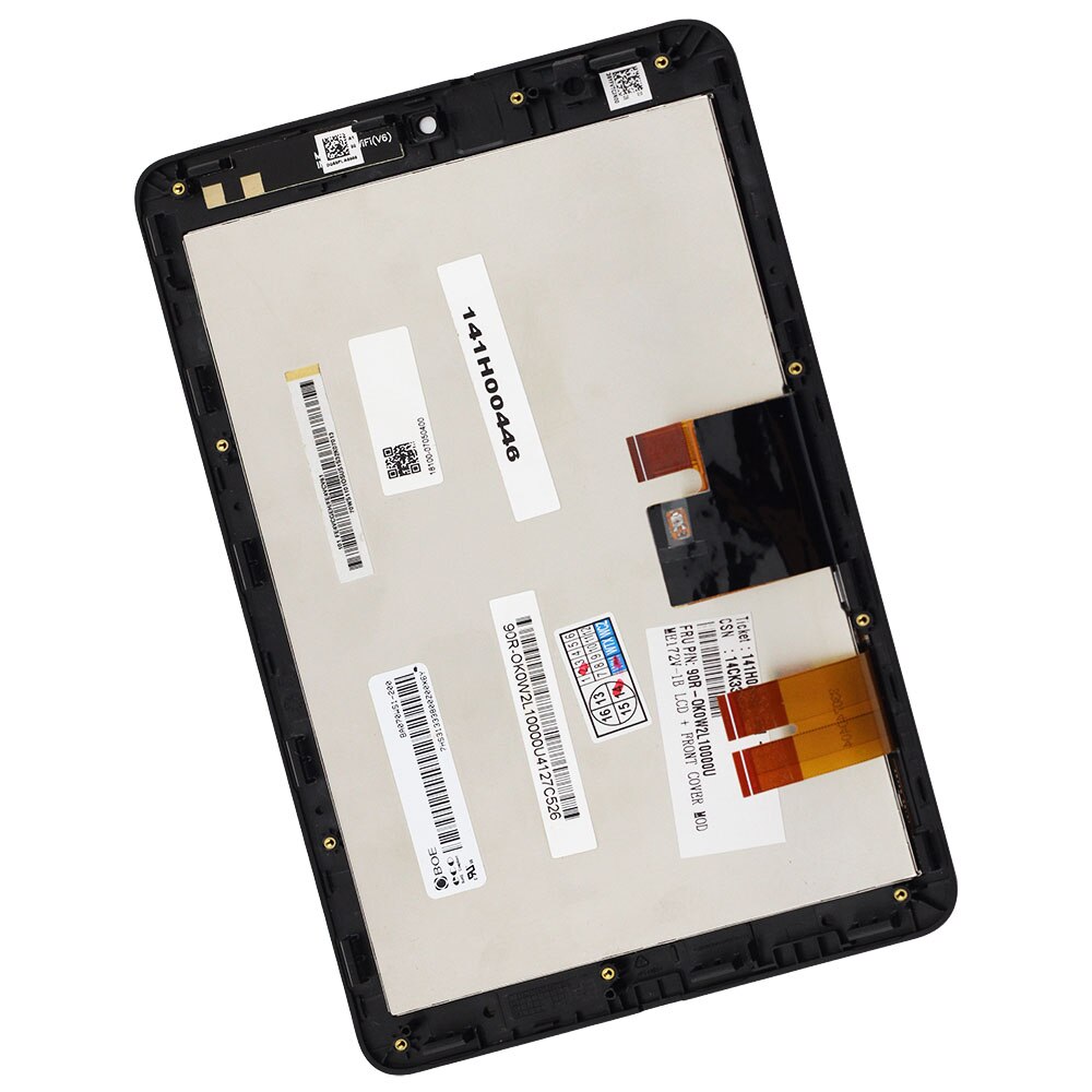 WEIDA Wyświetlacz LCD do Asus MemoPad ME172 - Panel Zastępczy z/bez Ramki: Zestaw z ramką