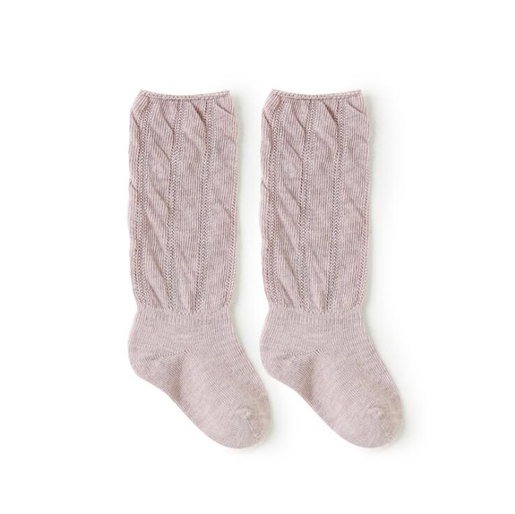 0-5Jahre Baby jungen socken herbst Winter gemütliche baumwolle Kleinkind freundlicher kniehohe lange socken für mädchen beinlinge kleinkind socken für Art: Rosa / 0 zu 12m