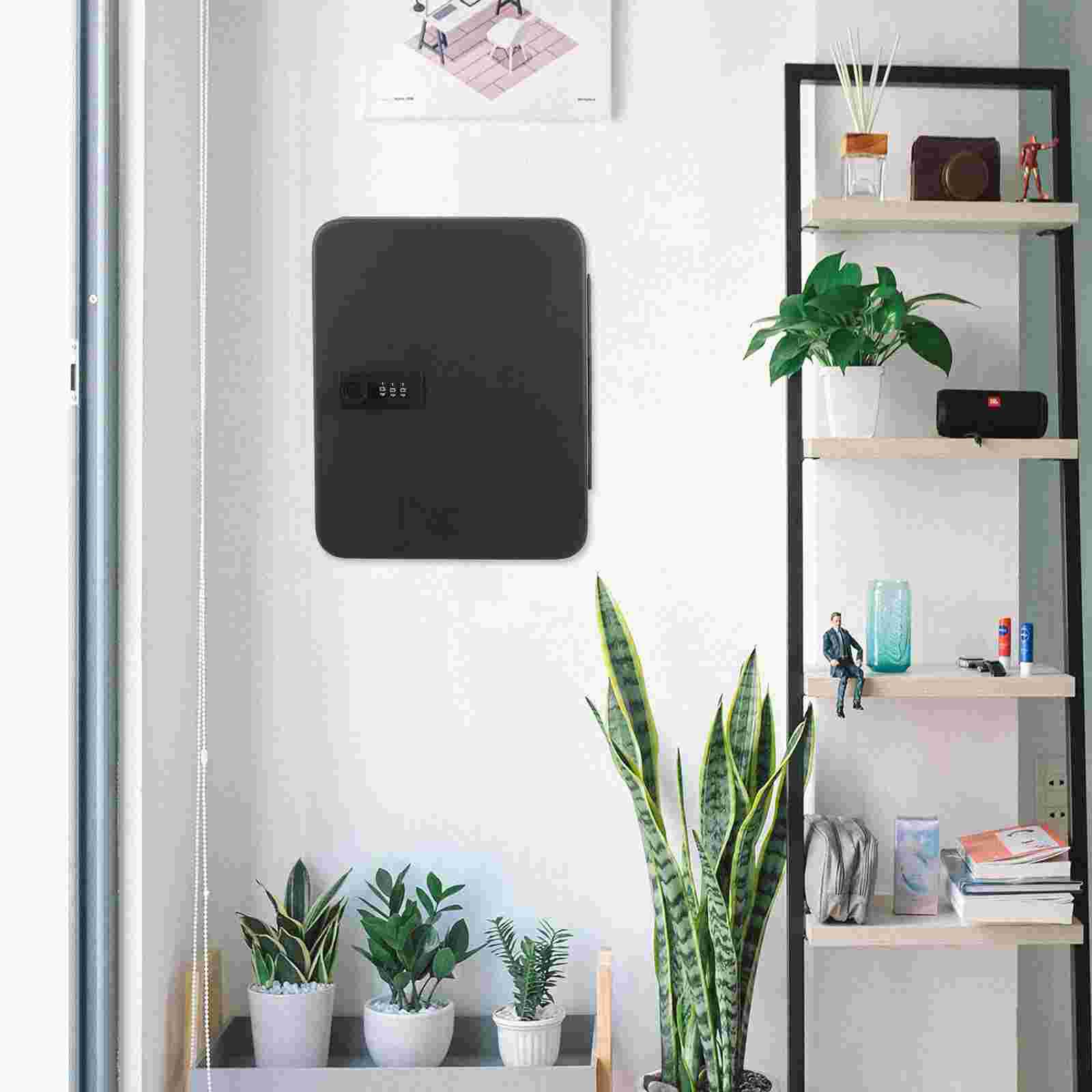 1 Set Key Management Box Key Cabinet Wall-mounted Key 48 Slots Code Box