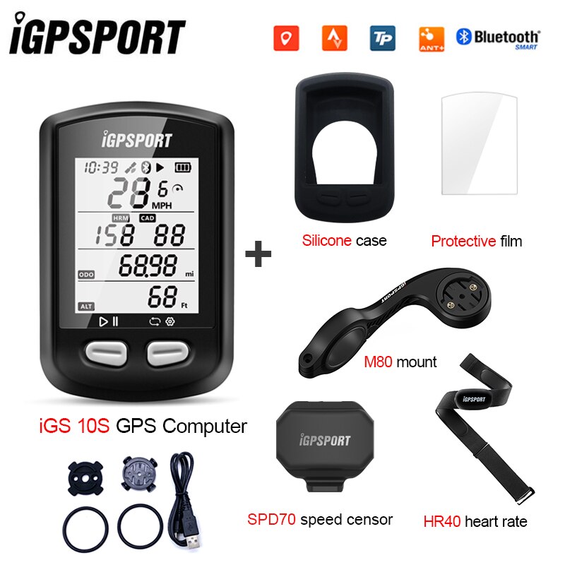 Igpsport igs 10s gps cykeldator cykel trådlöst stoppur road mtb cykeldator med kadenssensor ant+ bluetooth 5.0