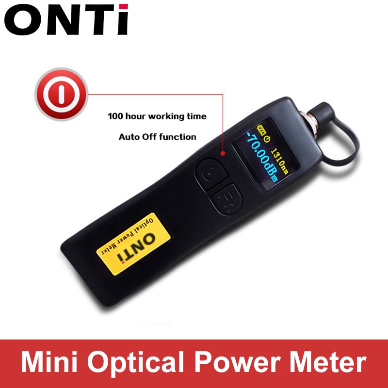 ONTi -70 ~ + 6dBm und-50 ~ + 26dBm Handheld Mini Optical Power Meter