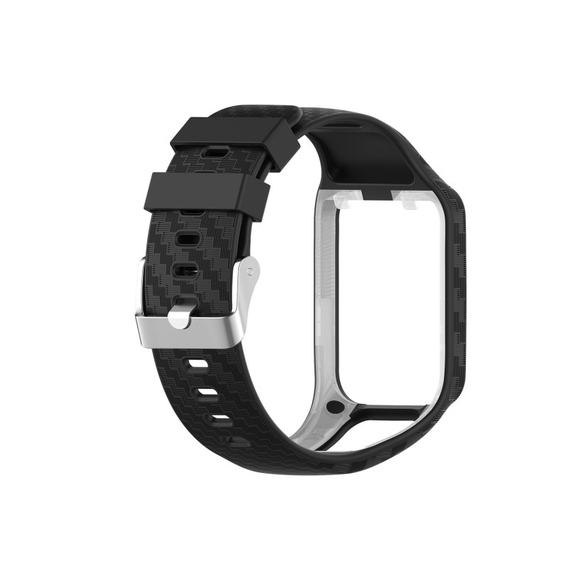 Replacement Silicone Band Strap For Tomtom Runner 2 / 3 Spark/3 Sport GPS Watch Band Strap For Tomtom Runner Strap Wristband