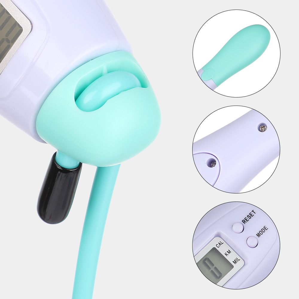 Cordless Electronic Skipping Rope Gym Fitness Cordless Skipping Smart Jump Rope with LCD Screen Counting Speed Skipping Counter