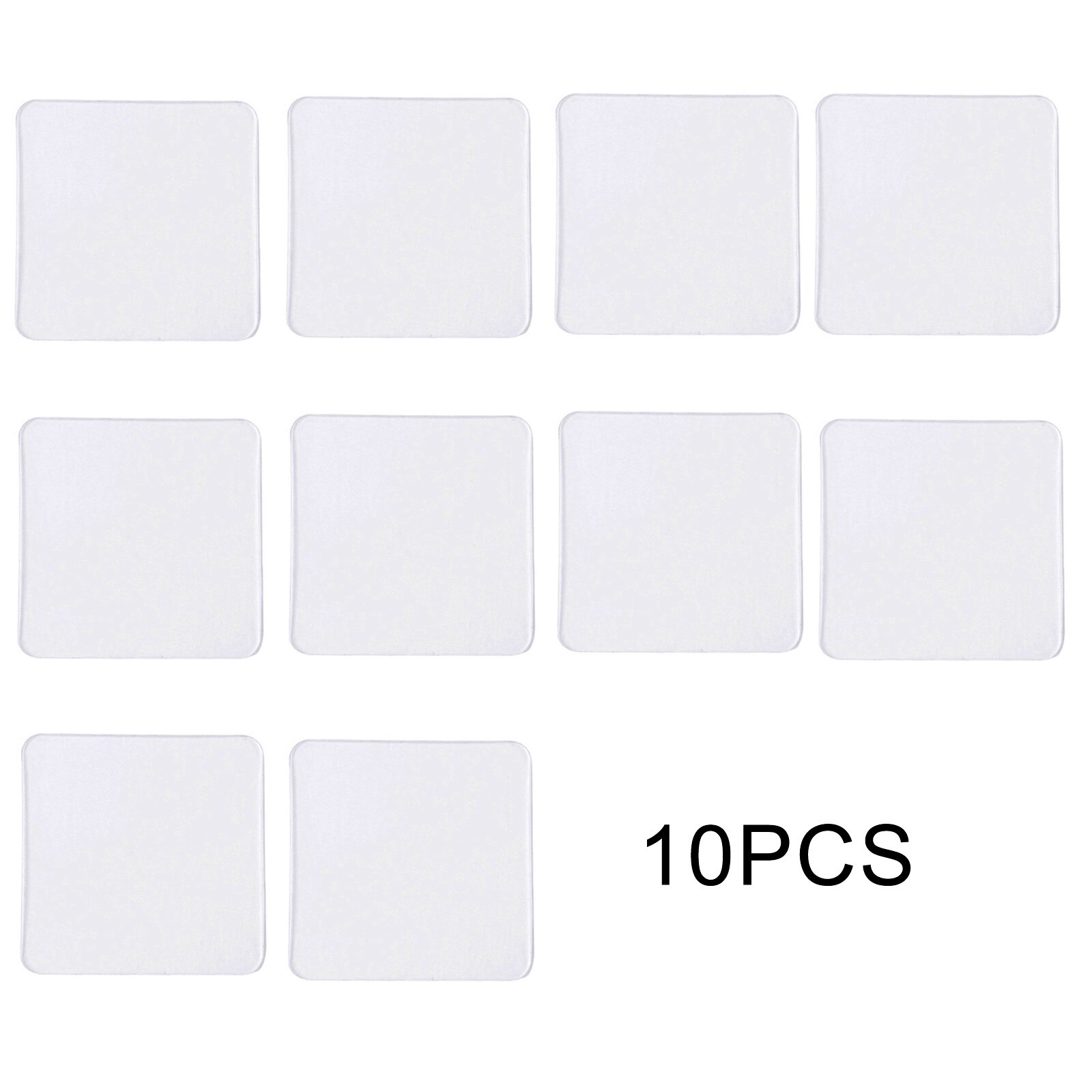 EBANKU Nagelkunst-Ständer-Set – 50 Acryl-Nagelständer + Halter + 10 M Doppelseitiges Klebeband