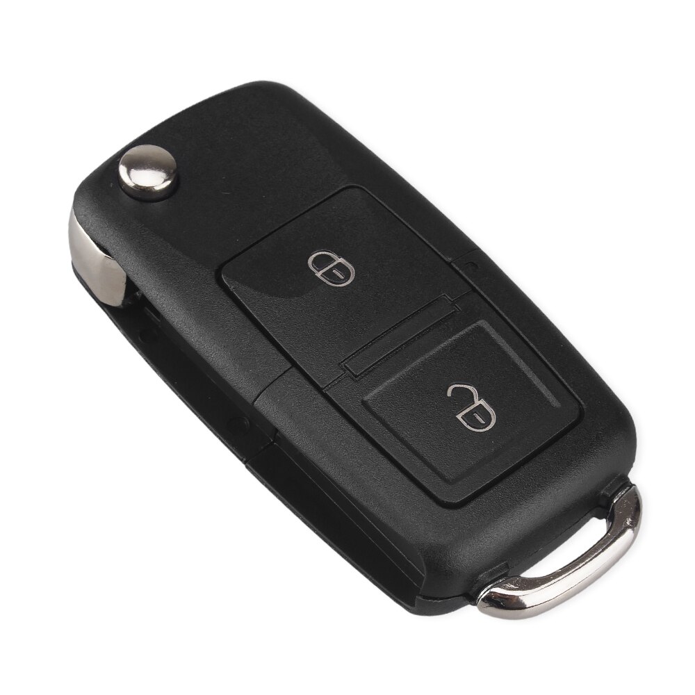 KEYYOU – coque de clé télécommande pliable, pour Volkswagen, Vw, Jetta, Golf, Passat, coccinelle, Skoda, Seat, Polo B5, Santana B6