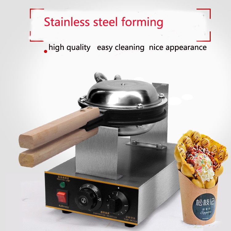 QQ egg cake machine commercial use non-stick electric egg waffles machine egg puff cake maker machine