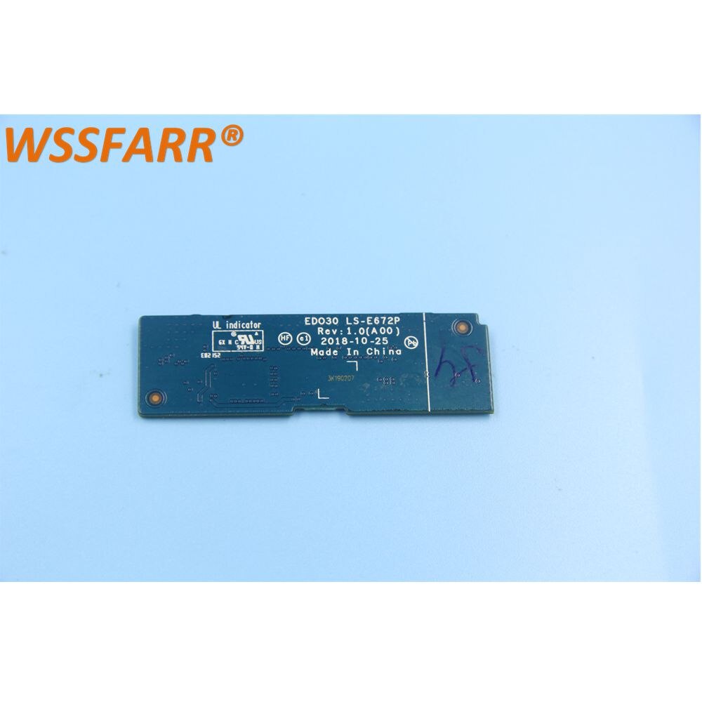 Original for DELL XPS 13 9370 Keyboard connection board ED030 LS-E672P 100% Test ok