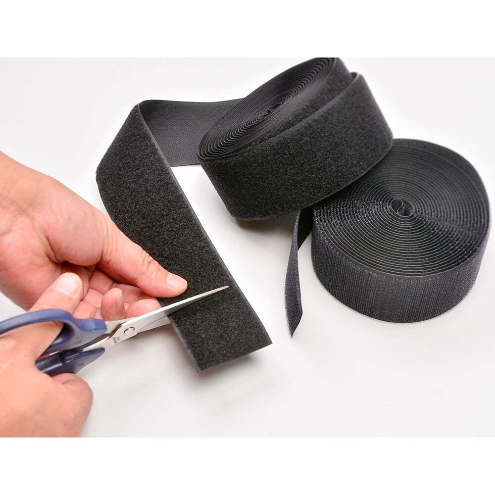 5Meter 50Mm Naai Op Klittenband Tape Niet-klevende Sluiting Tape Terug Nylon Strips Stof Fastener naaien Accessoires