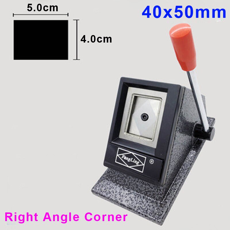 Heavy Duty Manual 32x40mm Photo Paper Cutter Multi Sheets Stand Paper Graphic Punch Die Cutter