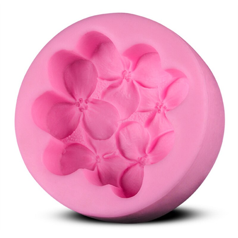 3d silikone fondant form sukker kunst chokolade form blomst kronblad form sæbe form kage dekorationsværktøj  e804