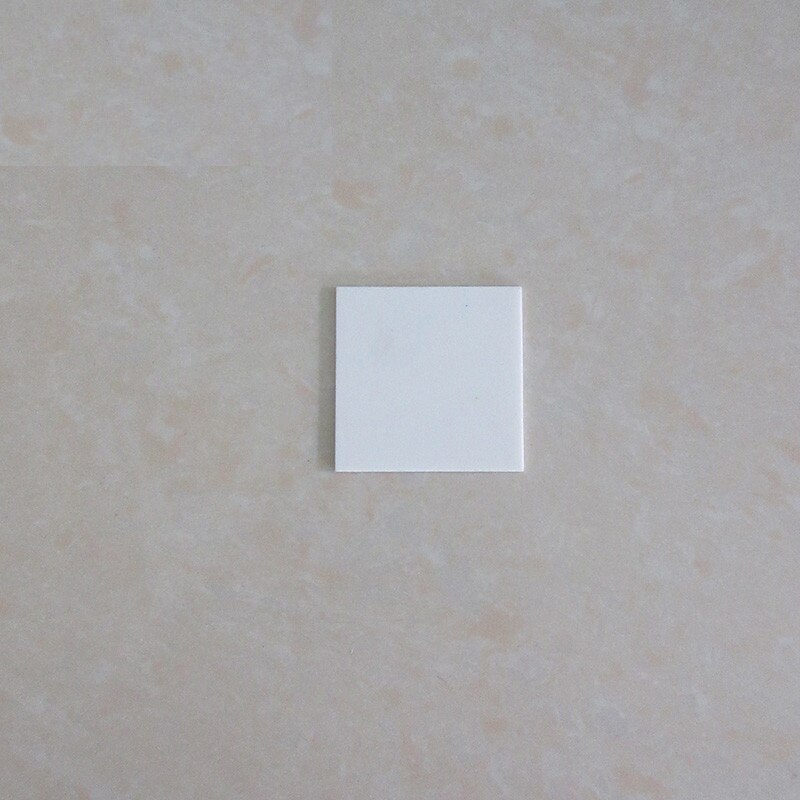 50pcs Alumina ceramic sheet 30*30*1/2mm thick 96percent alumina ceramic sheet Insulating thermal conductive gasket Heat sink