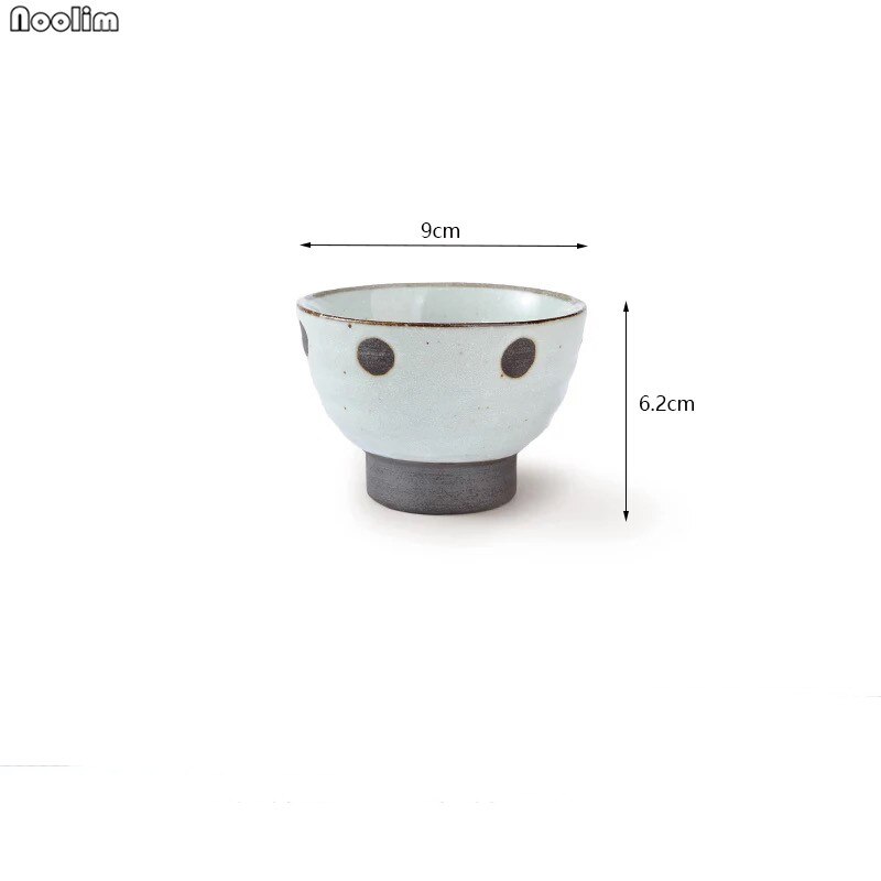 Retro japansk keramisk suppekop groft keramik håndmalet personlighed tekop kaffe vin kopper drikkevarer forsyninger: O
