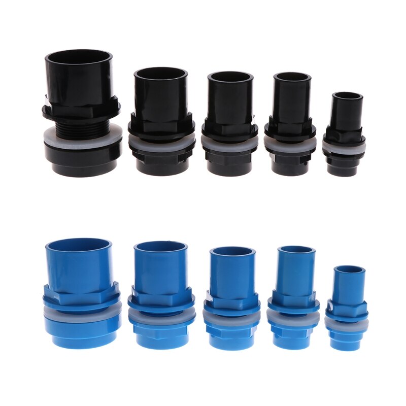 Aquarium Inlaat Uitlaat Montage Hoofd Water Pijp Connector 20/25/32/40/50mm