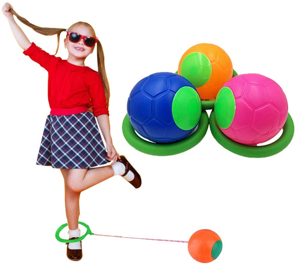 1Pcs Skip Ball Outdoor Fun Toys Classical Skipping Toy Exercise coordination and balance hop jump playground may toy balls YJN
