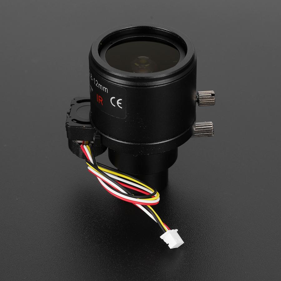 1/2.7 inches Motorized Zoom Lens 2.8-12mm 3MP Mount for CCTV Camera with High Precision Motor Security Camera Lens