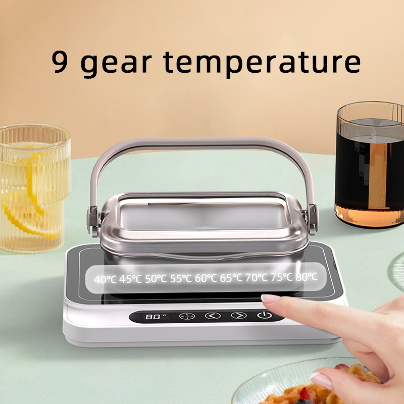50W Kopverwarmer Mokverwarmer Elektrische kookplaat 9 versnellingen Temperatuurverwarmer Coaster Verwarming Lunchbox Melk Koffie Thuiskantoor 220V