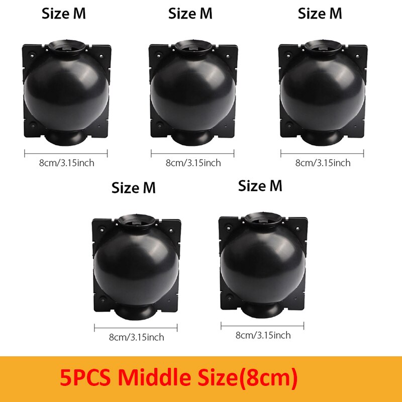 5pcs/10pcs Plant Rooting Ball Garden Plant Root Growing Box Grafting Rooting Growing Box Breeding Case: 5pcs Medium Size